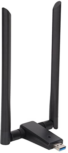 EBTOOLS Adaptateur WiFi USB 3.0 USB 1200 Mbps Dual 5DBI Antennes High Gain Carte pour Le Bureau et l'ordinateur Portable