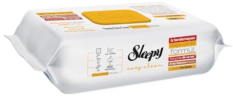 Sleepy Easy Clean Multi-Surface Cleaning Wipes, Herbal Soap Scent, 100 Count | No-Rinse Formula with Vinegar & Bicarbonate | Streak-Free, Disposable Wipes for Home, Kitchen, Bathroom & Office