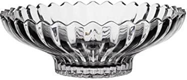 ZAJ Corbeille à Fruits Corbeille à Fruits Style européen Bol à Fruits Cristal Verre Porte-Fruits et légumes pour Le Stockage des collations Bonbons gâteau Pain décor à la Maison Légumes