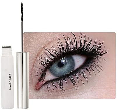 2pcs Imperméable à L'eau Mascara Eyelash Primer, Mascara Cils Volumineux Extra Longs En Fibres Colorées, Charmant Mascara Longue Durée, Volume, Courbure (01# Black)