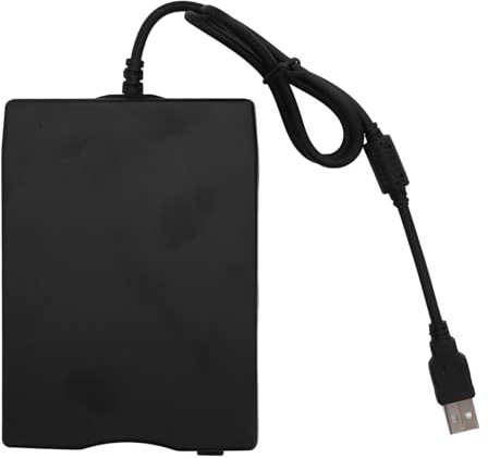 Annadue USB-Diskettenleser, Externes Diskettenlaufwerk, Tragbarer USB 2.0-Diskettenleser für 3,5-Zoll-Disketten, PC-Laptop, Kompatibel mit für, für Usw