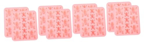 COHEALI Form 8 Stk Froschform Backzubehör Formen Für Pralinen Schokoladenform Diy Formen Schokoladenform Selber Machen Silikonform Backform Selber Machen Rosa Kieselgel