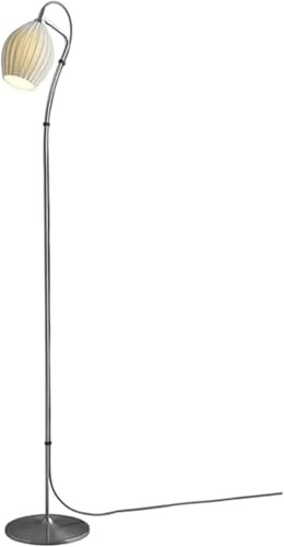 WZYYCV Lampara Pie Led Lámpara de lámpara de Planta Luz de Piso con lámpara de cerámica Blanca lámpara de pie de Lectura sofá de luz Lámpara Arqueada