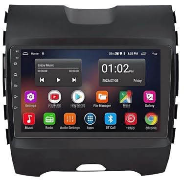 Tablet per auto Navigatore per auto Android 13 da 9 pollici e lettore multimediale 4+64 GB con CarPlay, Auto,Mirror Link,WiFi,Bluetooth