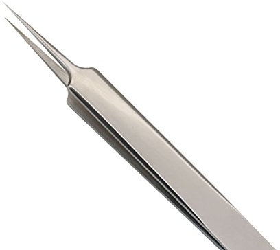 Pinzette di precisione professionali in acciaio inox per punti neri, Leva comedoni per rimuovere punti bianchi e acne