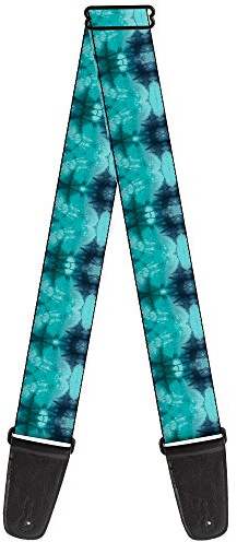 buckle-down gs-w34604 Tie Dye Reflection türkis Blues Gitarrengurt