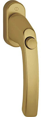 Hoppe 11780149 Fenstergriff LIÈGE-mit Druckknopf, VK 7 x 40, Bronze eloxiert,