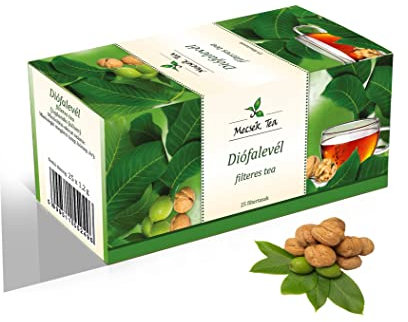 Mecsek Walnut Leaf Herbal Natural Premium Tea - Juglandis Folium - 25 Teabags