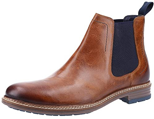 Hush Puppies Herr Justin Chelsea Boot, Tan, 7 UK