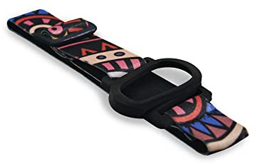 Dia-Style, brazalete para sensor Dexcom G6. Banda elástica para el sensor de glucosa en sangre CGM (L (29-38 cm))