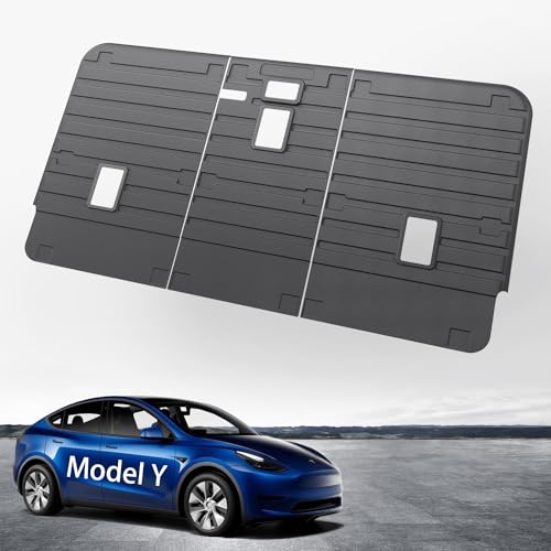 ASZSK Respaldo del Asiento Trasero para Tesla Model Y (5 plazas) 2021-2024, protección del Asiento para Tesla Y (5 plazas) Asiento contra el Clima y Inodoro Accesorios para el Asiento Trasero
