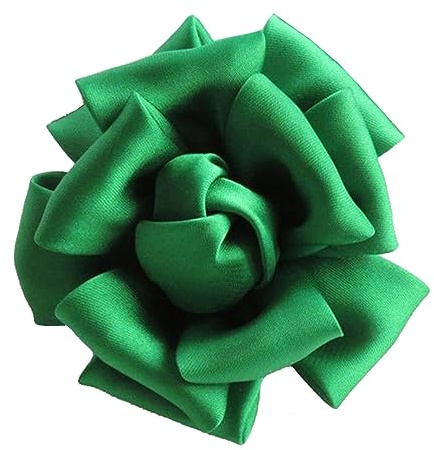 Kabelife Damen Seide Blume Brosche,Blume Ansteckblume, Blume Haarspange, Haarclip Blume, Rosen Haarnadeln Haarblume Haarblüte Haarschmuck