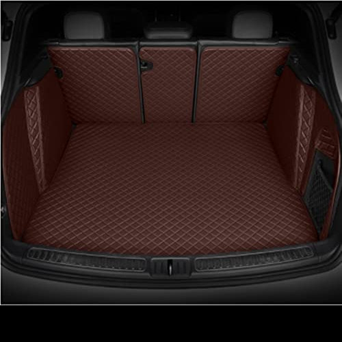 Auto Kofferraum Schutzmatte Benutzerdefinierte Kofferraummatten Für VW Für Golf Alle Modelle Für Golf 6 Für Golf 7 Für Golf 5 Für GTI Für Golf R Variant Cabrio Tour Für E-Golf ( Farbe : Kaffee , Größe