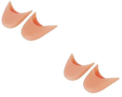 Gogogmee 2stücke Zehenkappen Für Ballettschuhe Hautfarbene Schutzeinlagen Halbsohlen-pads Für Druckentlastung Und Komfort Für Ballett Und Ähnliche Schuhe