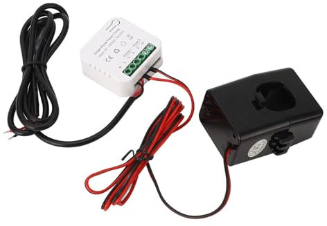 Contatore Elettrico Intelligente, Protezione Sovraccarico 90‑250VAC Monitor APP Home Contatore di Energia Facile Usare