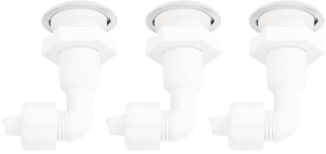 3 bocchette per bolle d'aria in PVC resistente Air Jet Massaggio per vasca da bagno per piscina