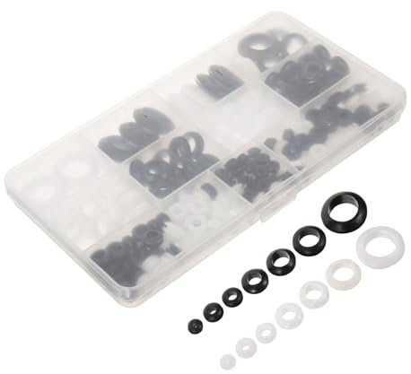 UKCOCO 180stücke Gummitüllen Für Deckenventilatoren Ersatz-gummitüllen in Verschiedenen Zum Schutz Von Drähten Und Kabeln