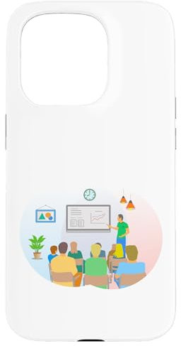 Meeting in The Conference Room Boardroom Meeting Office Case for iPhone 15 Pro