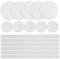 BIGTEETH Non Slip Bathtub Stickers - Anti Slip Shower Stickers Bathtub Shower Floor Non Slip Stickers Round and Long Type (16 PCS)