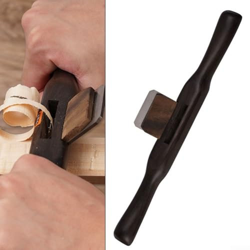 Pialla manuale in acciaio per la lavorazione del legno, regolabile per archi angolari e vari materiali (A)