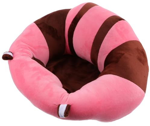 Sofá Infantil de Felpa Rosa Antideslizante Cómodo para Niños y Niñas | Diseño Adorable Base Antideslizante, para Dormitorio Infantil o Salón, en Color Rosa y Estilo Suave