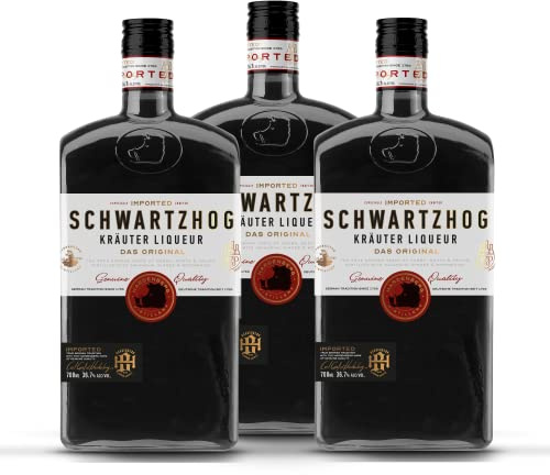 Hardenberg Schwartzhog, 36,7% vol, Kräuterlikör The Call of the Forest, beste Kräuter und sorgfältige Herstellung (1 x 0.7 l)