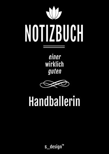Notizbuch für Handballer / Handballerin: Originelle Geschenk-Idee [120 Seiten liniertes DIN A4 blanko Papier]