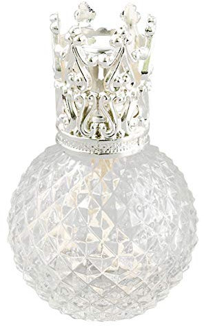 Anbbas K9 Crystal Fragrance Lamp Scented Oil Burners with Wick(Clear,100ml)