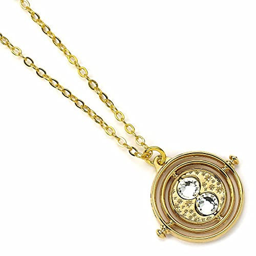 Harry Potter 20mm Fixed Time Turner Necklace by The Carat Shop