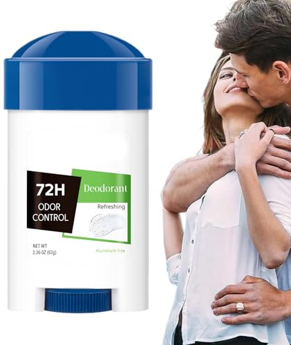 Gel désodorisant pour homme – Crème désodorisante pour le corps | Gel anti-odeurs léger et compact sous les aisselles pour voyage, camping, alpinisme, pique-nique
