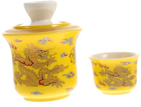 JECOMPRIS Scalda Liquore in Ceramica Cinese Design Semplice Ed Elegante Tazze Riscaldatore Per Uso Domestico e Ristoranti Regalo Per Festa Del Papà
