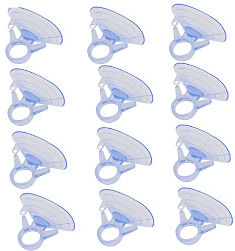 SOIMISS 40piezas Sujeta Protector Solar Coche Ventosas Transparentes De PVC para Parabrisas y Ventanas Automóviles Hogar Accesorios Resistentes y Duraderos