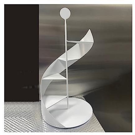 Kx9Lb8d Torre espositiva per torte Design creativo e personalizzato della scala Impostazione del tavolo da dessert Tè pomeridiano Vassoio Dim Sum Espositore for torta Dobos Alzata per torte
