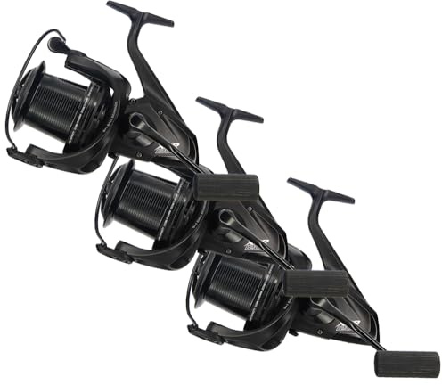 Carp Fishing Reel XPR Longcast Big Pit Front Drag Reel 9+1 Ball Bearings, Rapid Drag System, ABS Body with Aluminium Long-Cast Spool, Dual Line Clips & Anti-Reverse (2)