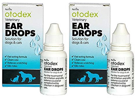 2X (OTODEX) Veterinary Ear Drops 14ml