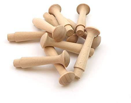 Oakcrafts - Pinzas para coctelera de abedul de 63,5 mm (paquete de 10)
