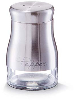ZELLER PRESENT SCHÖNER LEBEN. PRAKTISCH WOHNEN. Pfefferstreuer Pepper, Edelstahl