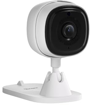 SONOFF Überwachungskamera Innen,CAM Slim 1080P WLAN IP Kamera Überwachung Innen,Heimsicherheit Babyphone mit Kamera,Bewegungserkennung,Nachtsicht,Zwei-Wege-Audiosystem,Kompatibel Alexa, Google Home