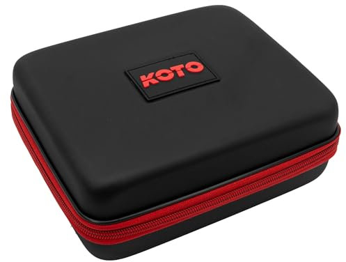 KOTO - Dartwallet Eva Large Rot, Darttasche mit Reissverschluß, Dart Hülle, Dartkoffer, Darts Box