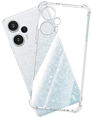 mtb more energy® Coque souple Armor compatible avec Xiaomi Poco F5 – Coins renforcés – Protection de l'appareil photo – 1,5 mm TPU – Coque de protection pour téléphone portable