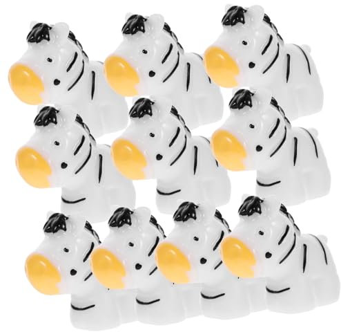 Vaguelly Kleiner Zebrapuppe Dekorative Figur Schwarz Weiß Für Sukkulenten Wohnzimmer Tischdeko Kleine Dekofigur Langlebig Geschenkideen