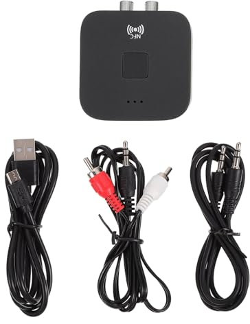 CIYODO Wireless Audio Receiver Adapter Für Kabelloses Musikstreaming Im Auto Hause Tragbar Kompatibel Mit Alten Verstärkern Und Verschiedenen Geräten
