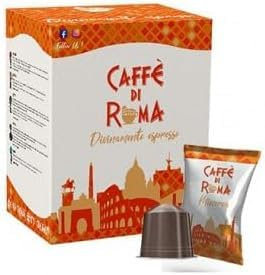 300 Capsule CAFFE DI ROMA Miscela MINERVA CREMA BAR Compatibili con A Modo Mio - Corposo e Cremoso - 300 Capsule Compatibili con le Macchine ad uso domestico Lavazza* A Modo Mio* -