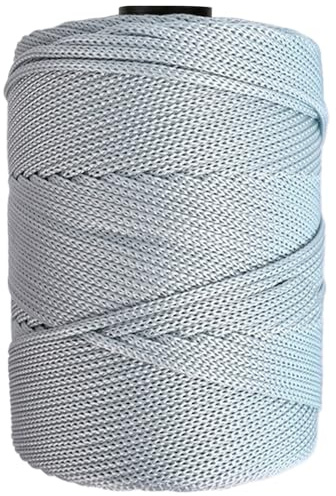 Maxee garn 4 mm x 200 m premium polyester makrame rep polypropylen garn för hantverk heminredning platsplatta axelväska handväska runner nappkedja 31 färg