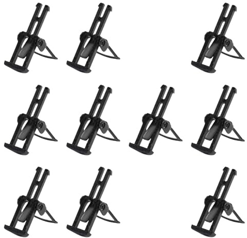 Lot de 10 coupleurs de train professionnels à l'échelle HO 1,8 cm pour modification 1:87