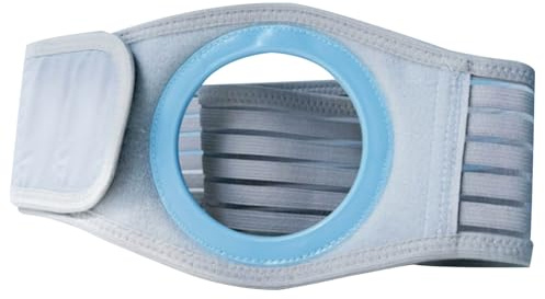 Stomiband, Kolostomiband för Unisex, Stomiband med 8 Cm Öppning, Andningsbart Nylontyg, Finns under Alla Årstider för Postoperativa Ändamål(M)