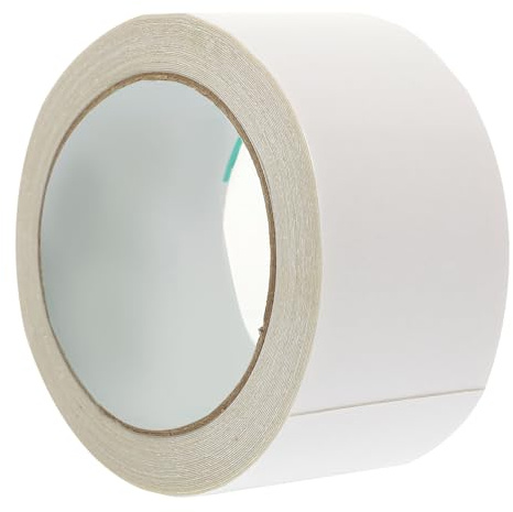 GARVALON Nastro Adesivo Telato Biadesivo Nero 5 Cm X 10 M, Resistente e Forte per Moquette e Pareti, Nastro Adesivo Decorativo Pratico e Removibile senza Residui, per Uso Domestico