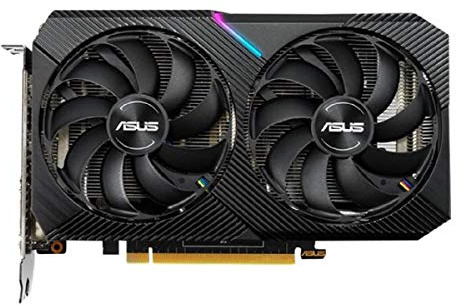 ASUS Dual GeForce RTX 2060 OC Edition 6GB GDDR6 Mini Gaming Graphics Card with Two Powerful Axial-tech Fans (DUAL-RTX2060-O6G-MINI)