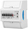 Qiilu compteur defalcateur electrique Compteur Électronique KWh 1Phase Électrique 220V Numérique 1 Phase 2 Fils 4P Compteur Électrique Rail DIN Compteur Électronique KWh Un Compteur Monophasé Électri