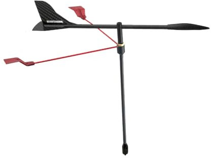BLUESHARK Indicateur de vent FXB-250-H pour bateau à voile de 24 cm | Nouveau design amélioré | Pour bateaux LOA 2,5 à 4,9 m